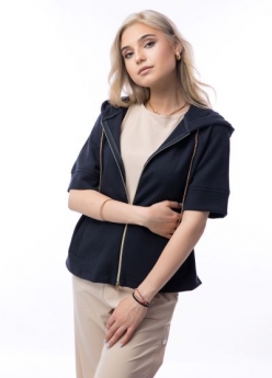 Суитчер с къс ръкав Blu Navy